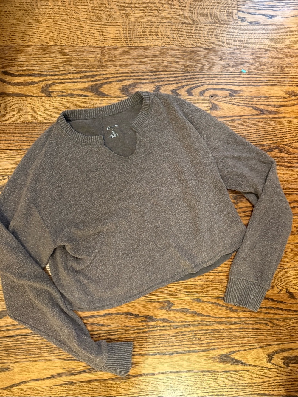Cozy girls  Brown V-Neck Sweater boutique